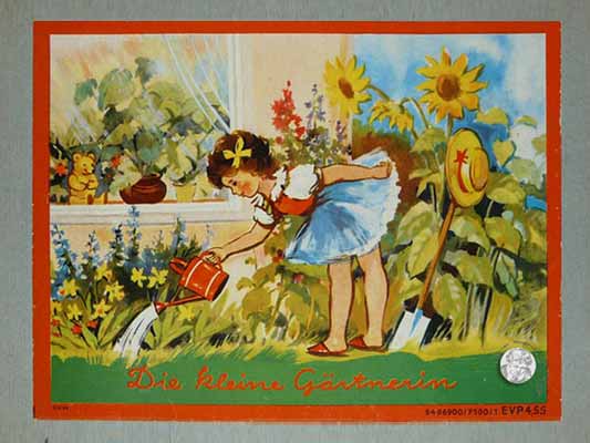 Die kleine Gärtnerin, aus meiner Sammlung