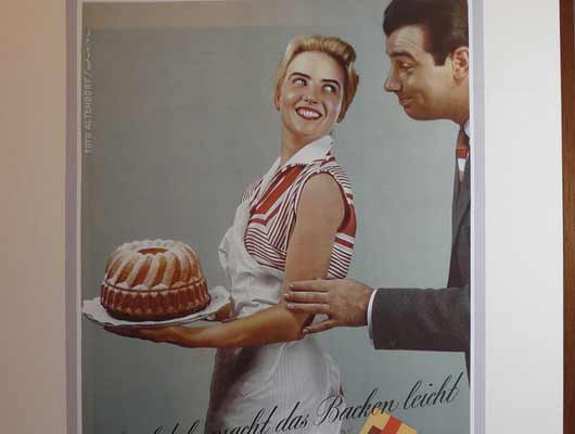 Foto für Plakat - Altendorf (DDR), Backstolz macht das Backen leicht