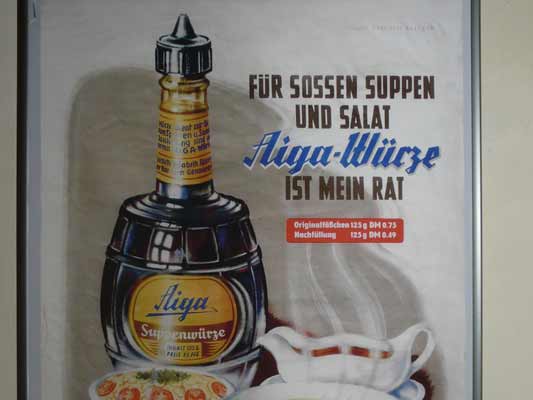 Horst Jokusch Dresden, Für Sossen Suppen und Salate Aiga-Würze...