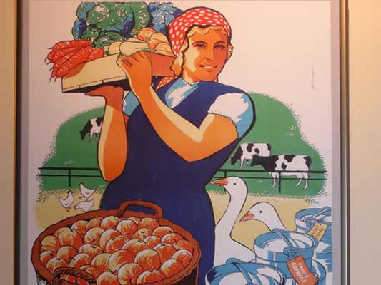 Huthmann, Fördert den Warenaustausch zwischen Stadt und Land...