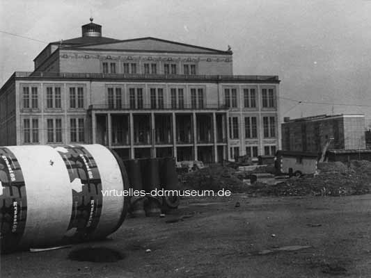 Oper Karl-Marx-Platz Leipzig 1965, H. Stahl Leipzig