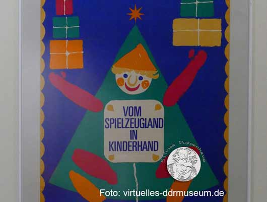 Norbert Pohl, DEWAG-Werbeplakat für den Spielwareneinkauf