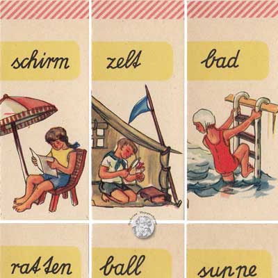 So lesen wir gern, Rudolf Forkel Verlag, Auflegekarten Tafel 9