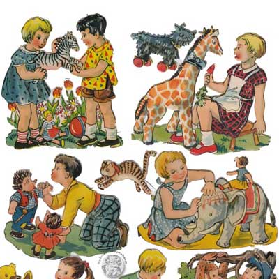 DDR Stammbuchbilder Kinder II