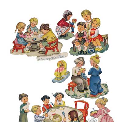 DDR Stammbuchbilder Kinder III