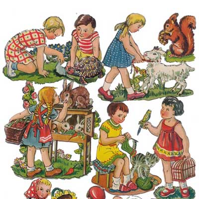 DDR Stammbuchbilder Kinder I - Bild 1