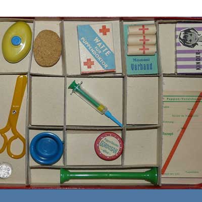 Original Puppendoktor Gordon, original befüllt IV