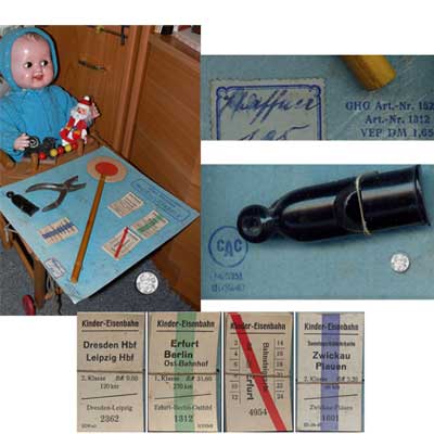 Der kleine Schaffner CAC, 50er Jahre - aus der Sammlung meines Mannes