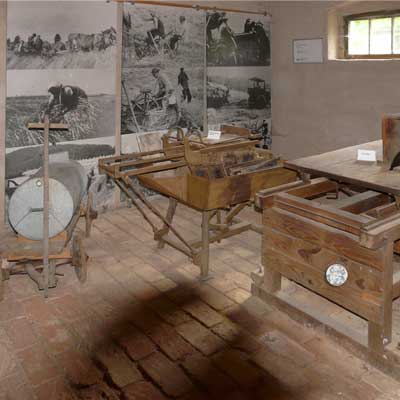 Neubauernhaus von 1949, Einrichtung 50er Jahre, DDR