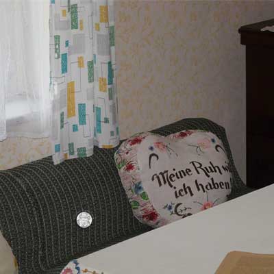 Neubauernhaus von 1949, Einrichtung 50er Jahre, DDR