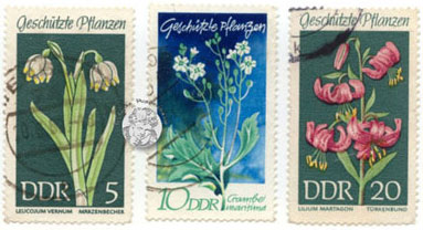 DDR Briefmarken