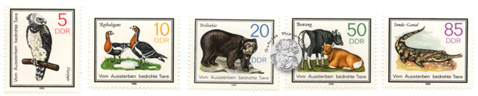 DDR Briefmarken