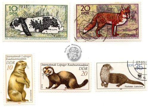 DDR Briefmarken