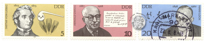DDR Briefmarken