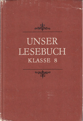 DDR Unser  Lesebuch Klasse 8