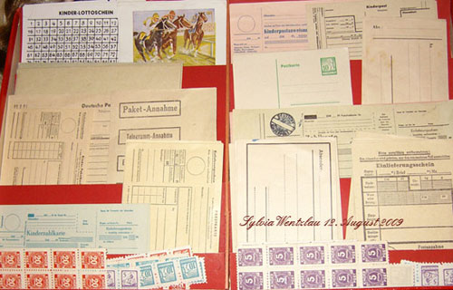 DDR-Kinderpost von Famos