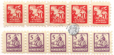DDR-Kinderpost von Famos