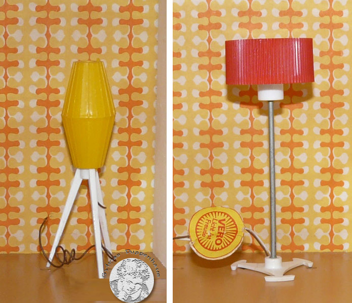 Lampen der 50er bis 80er Jahre