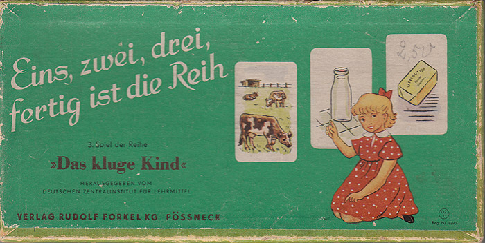 Quartett Eins, zwei, drei, fertig ist die Reih