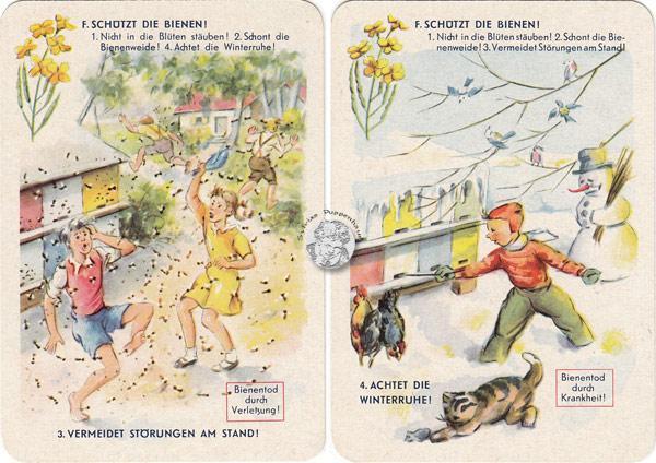 DDR-Quartett Bienenleben-Bienenfleiß