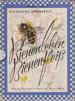 DDR-Quartett Bienenleben-Bienenfleiß