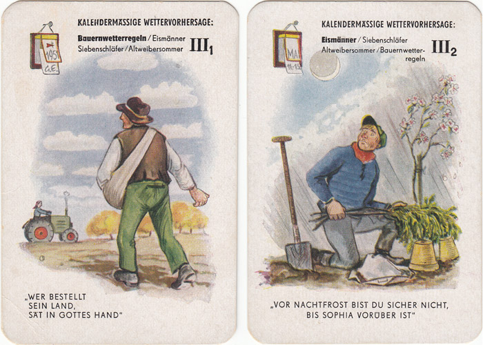 Quartett Wie wird das Wetter