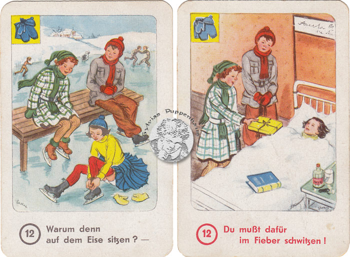 Kleine Gesundheitslehre - Quartettspiel DDR