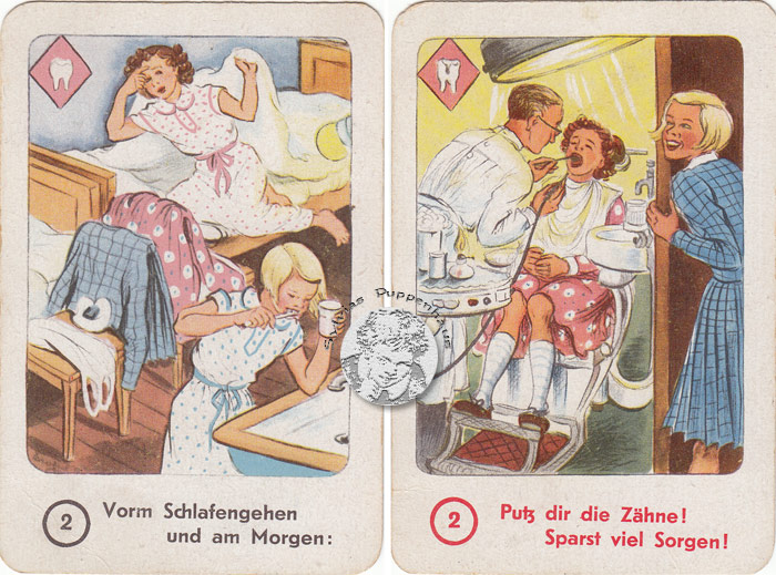 Kleine Gesundheitslehre - Quartettspiel DDR
