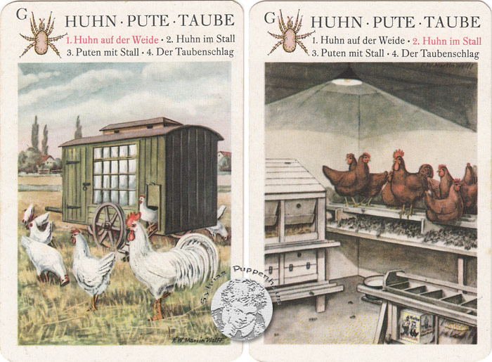 Haustiere - Quartettspiel DDR