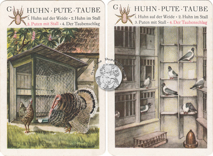 Haustiere - Quartettspiel DDR