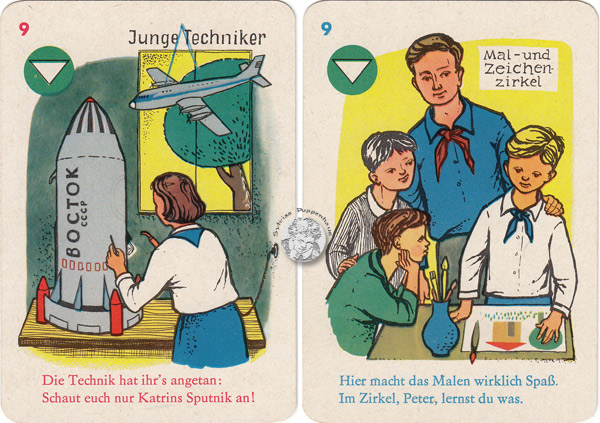 Katrin und ihr Bruder ein Peterspiel von gutem Benehmen