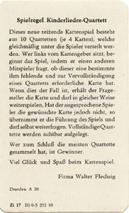 Quartett Kinderlieder