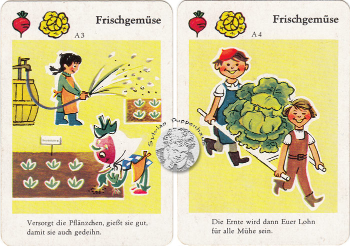 Korbine Früchtchen Quartettspiel DDR