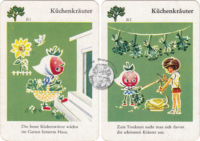 Korbine Früchtchen Quartettspiel DDR