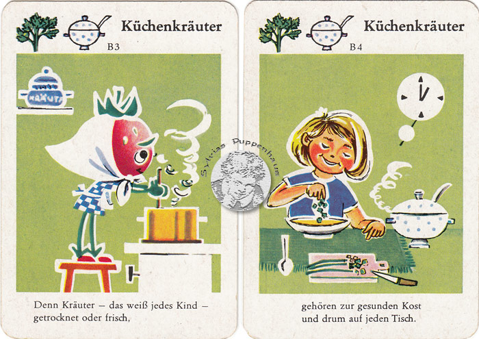 Korbine Früchtchen Quartettspiel DDR