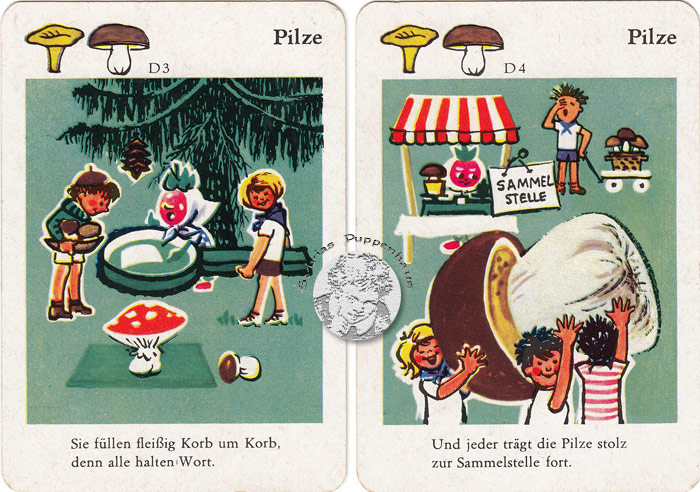 Korbine Früchtchen Quartettspiel DDR
