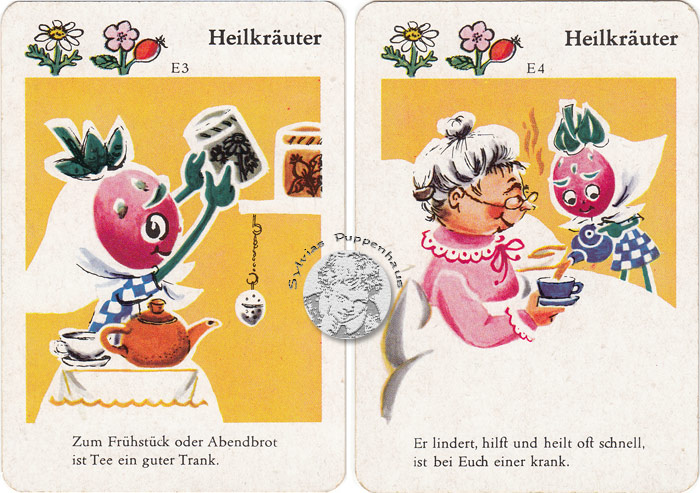 Korbine Früchtchen Quartettspiel DDR