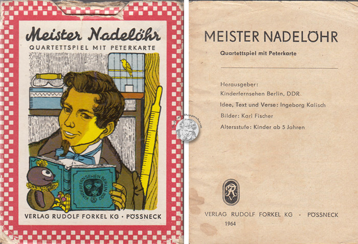 Meister Nadelöhr - Quartettspiel mit Peterkarte
