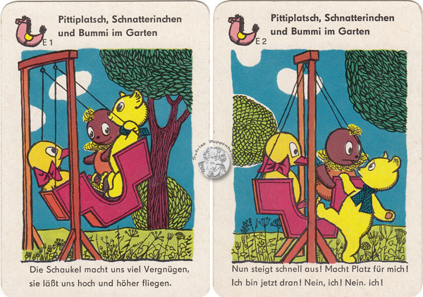 Meister Nadelöhr - Quartettspiel mit Peterkarte