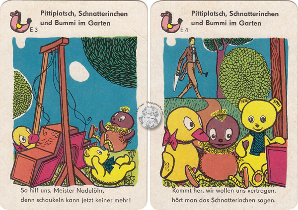 Meister Nadelöhr - Quartettspiel mit Peterkarte