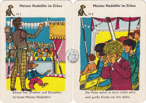 Meister Nadelöhr - Quartettspiel mit Peterkarte