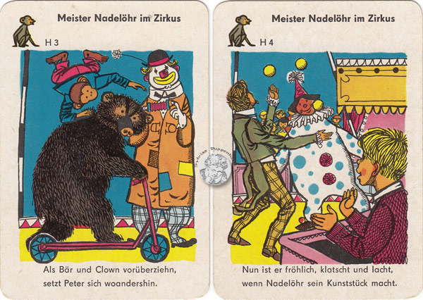 Meister Nadelöhr - Quartettspiel mit Peterkarte