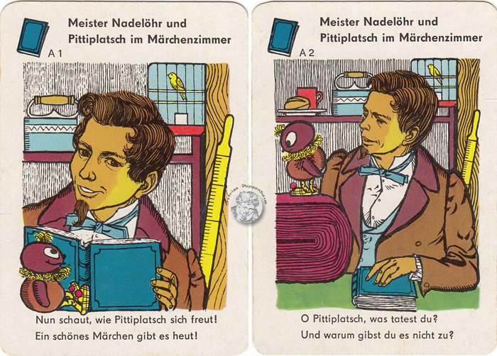 Meister Nadelöhr - Quartettspiel mit Peterkarte