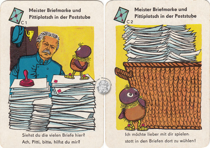Meister Nadelöhr - Quartettspiel mit Peterkarte