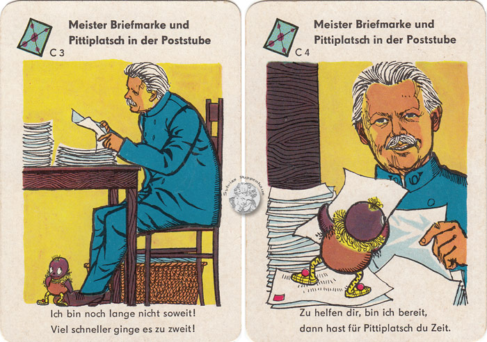 Meister Nadelöhr - Quartettspiel mit Peterkarte