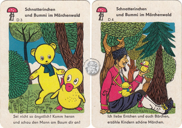 Meister Nadelöhr - Quartettspiel mit Peterkarte