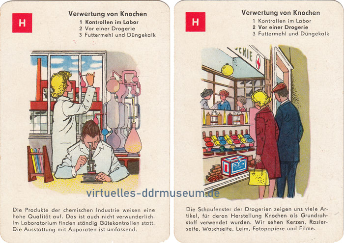 Der Millionenschatz  Quartettspiel DDR