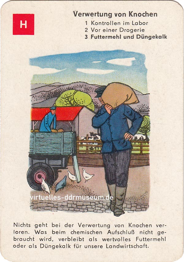 Der Millionenschatz  Quartettspiel DDR