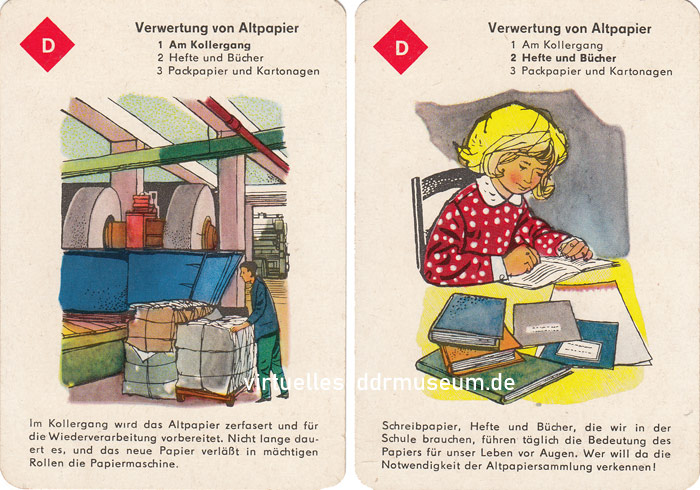 Der Millionenschatz  Quartettspiel DDR