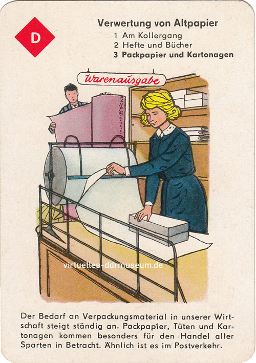 Der Millionenschatz  Quartettspiel DDR